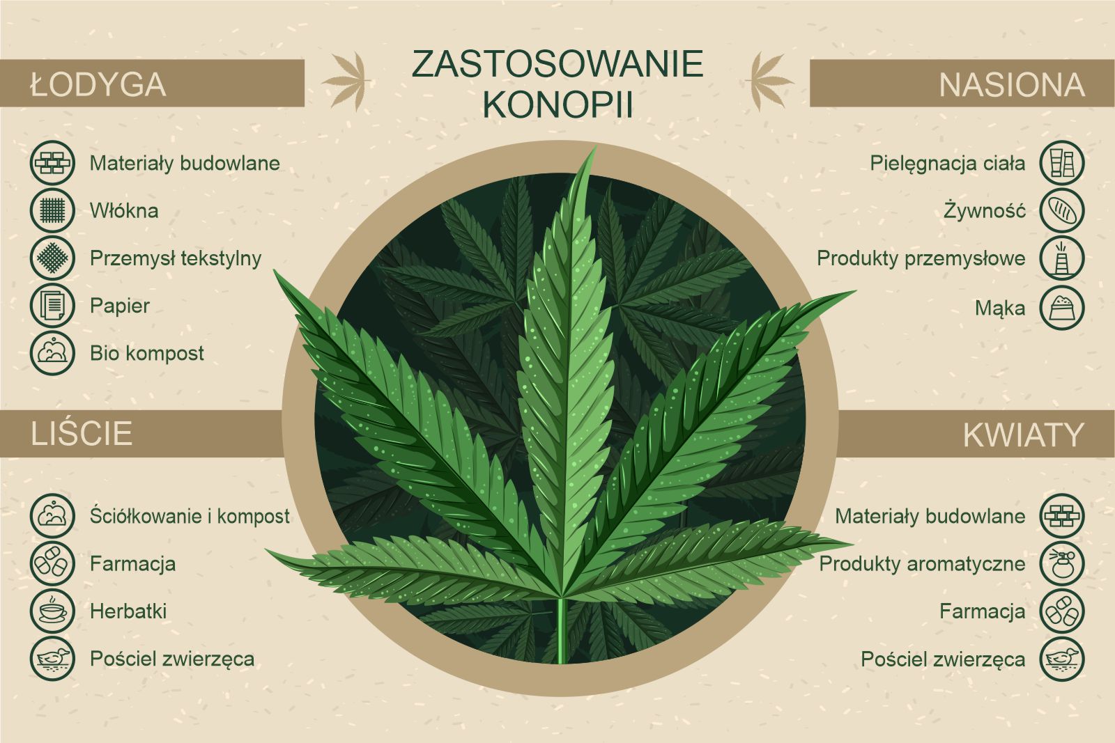 Zastosowanie konopi